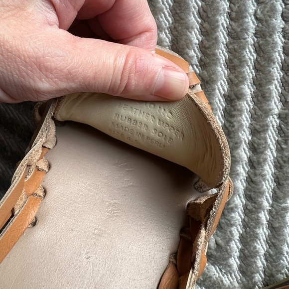 Nisolo almond huarache, size 5.5, brand new - Picture 4 of 4